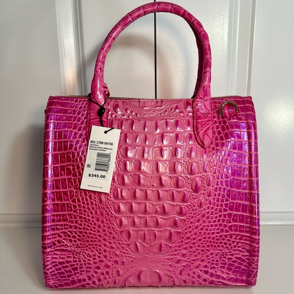 NWT Brahmin Caroline Hibiscus Ombre Melbourne. - Picture 3 of 7